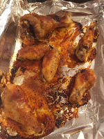 Simple Baked Chicken Wings Recipe - Food.com image