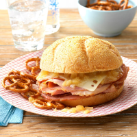 Hot Pineapple Ham Sandwiches Recipe: How to Make It image