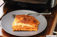 Air Fryer Frozen Lasagna - Recipe This image