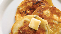 Simple Blueberry Buttermilk Pancakes Recipe - Martha Ste… image