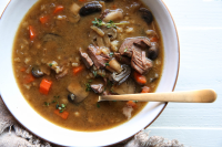 Best Slow-Cooker Beef & Barley Soup Recipe-How To Make ... image
