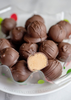 4 Ingredient Peanut Butter Balls - My Heavenly Recipes image