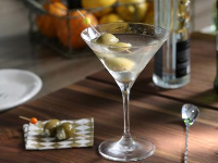 Blue Cheese-Stuffed Olives Martini Recipe | Valerie ... image