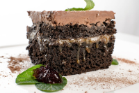 German Chocolate Cake Frosting Sweetened With Con… image