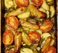 Sausage tray-bake - BBC Good Food image