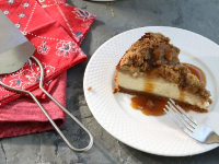Big Apple Crumb Cheesecake Recipe | Kardea Brown | Food ... image
