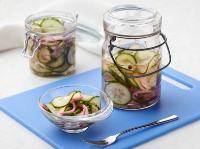 Pickled Cucumbers Recipe | How to Pickle Cucumbers Reci… image