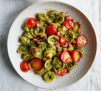 Broccoli pesto & pancetta pasta recipe | BBC Good Food image