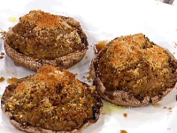 Crabmeat Stuffed Portobello Mushroom Caps Recipe | Foo… image