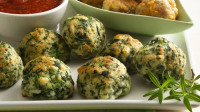 Spinach-Cheese Balls Recipe - BettyCrocker.com image