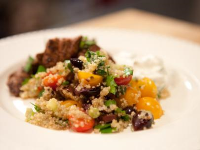 Greek Quinoa Salad Recipe | Bobby Flay - Food Network image