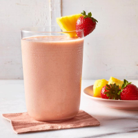 Strawberry-Pineapple Smoothie Recipe - EatingWell image