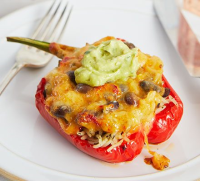 Mexican-style stuffed peppers recipe | BBC Good Food image