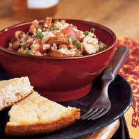 Black-Eyed Peas and Rice with Andouille Sausage Recipe ... image