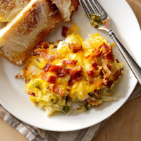 OVERNIGHT EGG BAKE WITH HASH BROWNS RECIPES