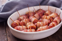 Sweet Bacon Wrapped Hot Dogs Recipe - Food.com image
