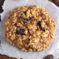 The Ultimate Healthy Soft & Chewy Oatmeal Raisin Cookies ... image