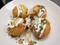 Baked Potato Croquettes Recipe | Robert Irvine | Food N… image