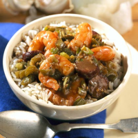 NEW ORLEANS SHRIMP AND SAUSAGE GUMBO RECIPE RECIPES