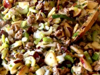 Cranberry, Apple and Sausage Stuffing Recipe | Robert ... image