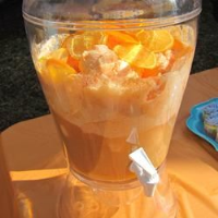 ORANGE SHERBET PUNCH WITH GINGER ALE AND PINEAPPLE JUICE RECIPES
