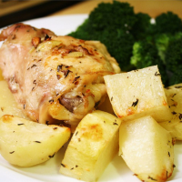 Lebanese Chicken and Potatoes Recipe | Allrecipes image