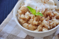 Old Fashioned Slow Cooker Rice Pudding Recipe - Food.co… image