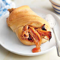BBQ in a Blanket with Buttermilk-Ranch Sauce Recip… image