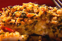 Baked Seabass with Homemade Garlic Butter ... - Food Network image