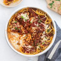 Spaghetti Pie Recipe: How to Make It - Taste of Home image