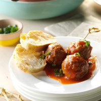 Slow-Cooker Sweet and Sour Meatballs Recipe: How to Mak… image