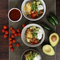 20 Minute Chicken Burrito Bowls – Instant Pot Recipes image