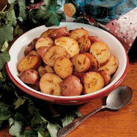 Onion-Roasted Potatoes Recipe: How to Make It image