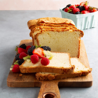 Whipped Cream Pound Cake Recipe: How to Make It image