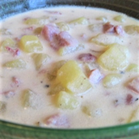 Potato and Ham Soup Recipe - Food.com image