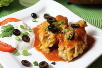 Easy Mexican Stuffed Shells | Just A Pinch Recipes image