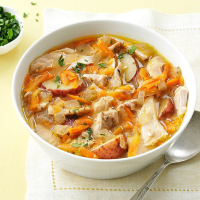 Pressure-Cooker Spring-Thyme Chicken Stew Recipe: How to ... image