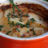 Herbed Scalloped Potatoes and Onions Recipe | Allrecipes image