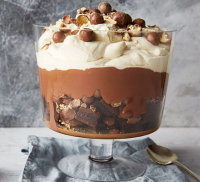 Chocolate brownie trifle recipe | BBC Good Food image