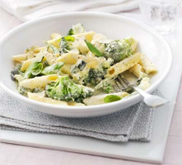 Garden veg pasta recipe | BBC Good Food image