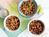Roasted Chickpeas 3 Ways Recipe | Food Network Kitche… image