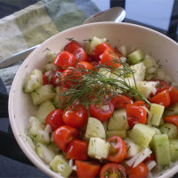 Tomato Cucumber Salad Recipe | Allrecipes image