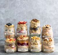 Overnight Oats with 9 Flavor Options | Life Made Sweeter image