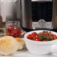 Smokey Ham and Pinto Bean Soup – Instant Pot Recipes image