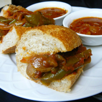 Sausage, Pepper, and Onion Sandwiches Recipe | Allrecipes image