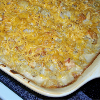 TATER TOT CASSEROLE WITH SOUR CREAM AND CHEESE RECIPES