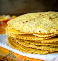 Corn Tortillas Using Homemade Masa Dough | Mexican Please image