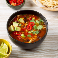 Pressure-Cooker Chicken Tortilla Soup Recipe: How to M… image