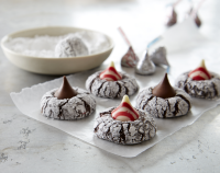 KISSES Peppermint Brownie Drops Recipe | Allrecipes image
