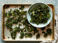 Crispy Kale "Chips" Recipe | Melissa d'Arabian | Food Network image